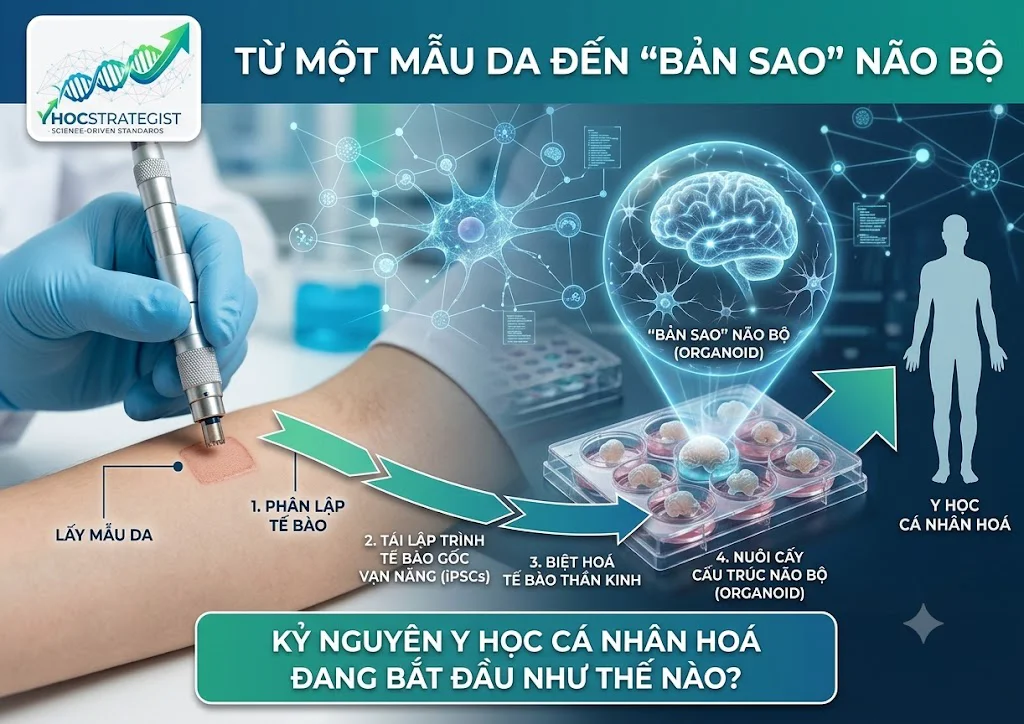TỪ MỘT MẪU DA ĐẾN “BẢN SAO” NÃO BỘ: KỶ NGUYÊN Y HỌC CÁ NHÂN HOÁ ĐANG BẮT ĐẦU NHƯ THẾ NÀO?